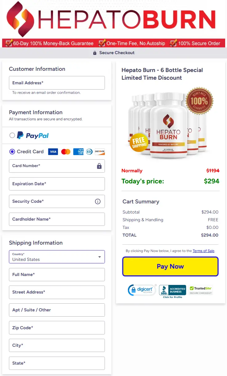 HepatoBurn-checkout-page